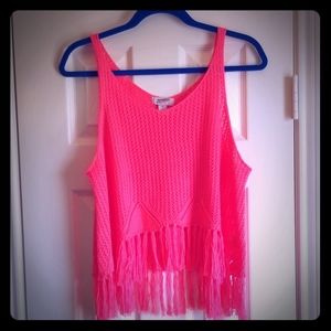 Fringed Crop Top